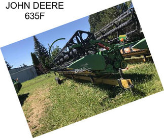 JOHN DEERE 635F