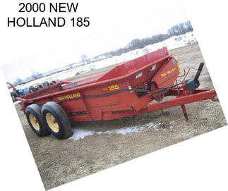 2000 NEW HOLLAND 185