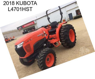 2018 KUBOTA L4701HST