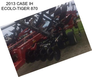 2013 CASE IH ECOLO-TIGER 870