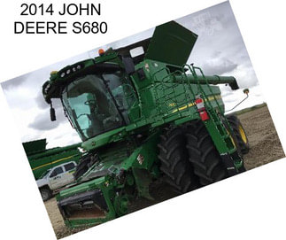 2014 JOHN DEERE S680