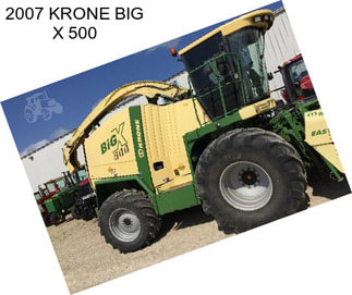 2007 KRONE BIG X 500