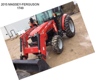 2015 MASSEY-FERGUSON 1749