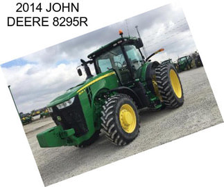 2014 JOHN DEERE 8295R