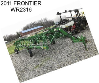 2011 FRONTIER WR2316