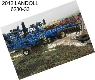 2012 LANDOLL 6230-33