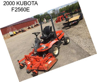 2000 KUBOTA F2560E