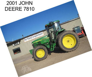 2001 JOHN DEERE 7810