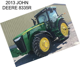 2013 JOHN DEERE 8335R