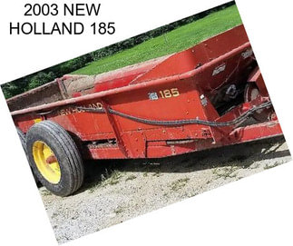 2003 NEW HOLLAND 185