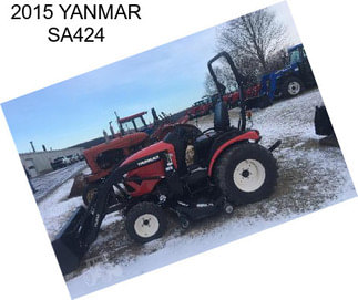 2015 YANMAR SA424