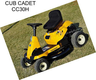 CUB CADET CC30H