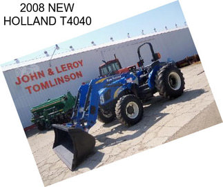 2008 NEW HOLLAND T4040