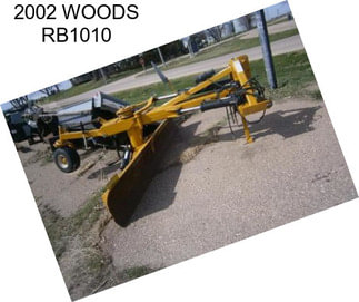2002 WOODS RB1010
