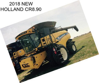 2018 NEW HOLLAND CR8.90