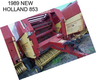 1989 NEW HOLLAND 853