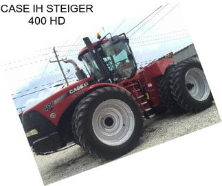 CASE IH STEIGER 400 HD