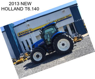 2013 NEW HOLLAND T6.140