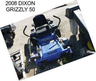 2008 DIXON GRIZZLY 50