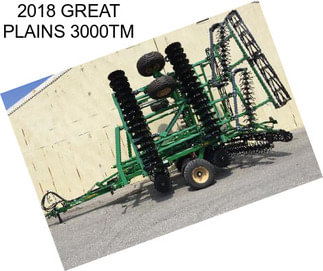 2018 GREAT PLAINS 3000TM