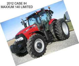 2012 CASE IH MAXXUM 140 LIMITED