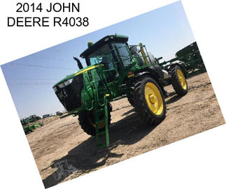 2014 JOHN DEERE R4038