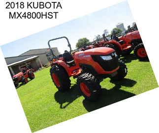 2018 KUBOTA MX4800HST