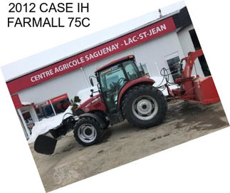 2012 CASE IH FARMALL 75C