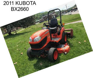 2011 KUBOTA BX2660