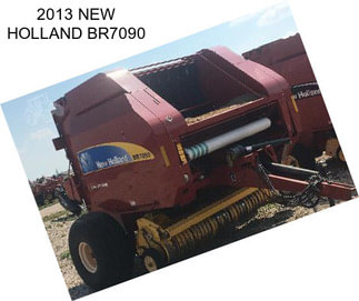 2013 NEW HOLLAND BR7090