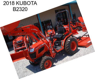 2018 KUBOTA B2320