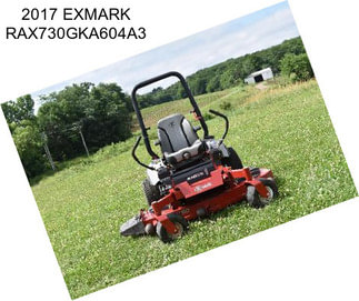 2017 EXMARK RAX730GKA604A3