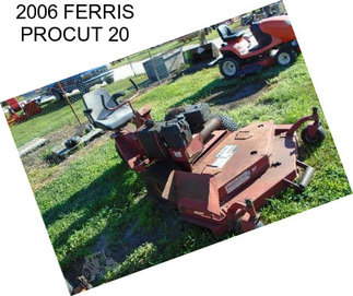 2006 FERRIS PROCUT 20