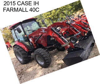 2015 CASE IH FARMALL 40C