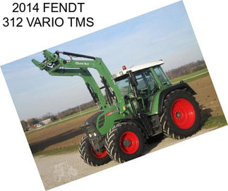 2014 FENDT 312 VARIO TMS