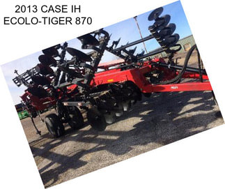 2013 CASE IH ECOLO-TIGER 870