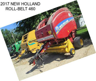 2017 NEW HOLLAND ROLL-BELT 460