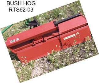 BUSH HOG RTS62-03