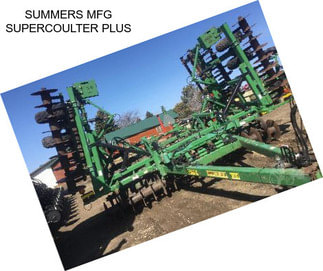 SUMMERS MFG SUPERCOULTER PLUS