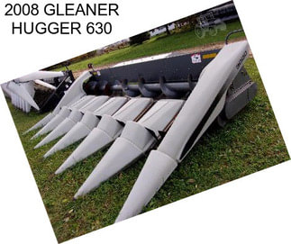 2008 GLEANER HUGGER 630