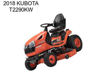 2018 KUBOTA T2290KW