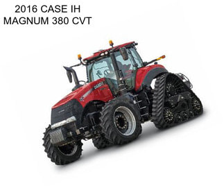 2016 CASE IH MAGNUM 380 CVT