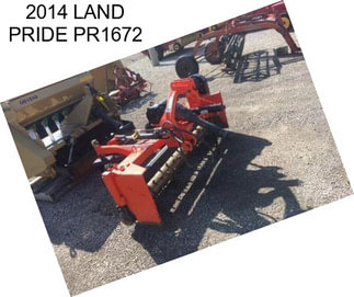 2014 LAND PRIDE PR1672