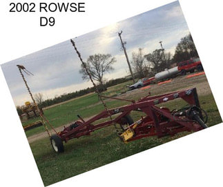 2002 ROWSE D9
