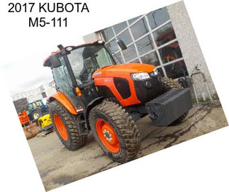 2017 KUBOTA M5-111