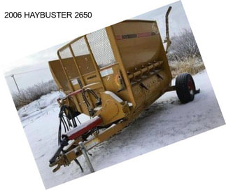 2006 HAYBUSTER 2650