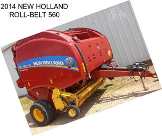 2014 NEW HOLLAND ROLL-BELT 560