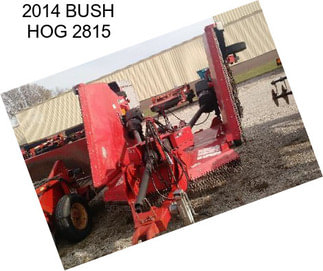 2014 BUSH HOG 2815