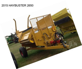 2015 HAYBUSTER 2650