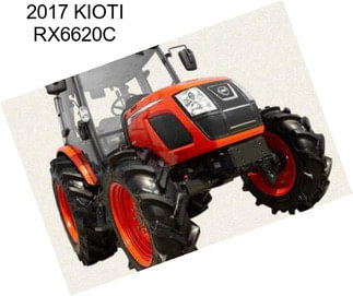 2017 KIOTI RX6620C